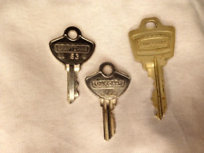 ---Group of 3 different OEM Craftsman crown logo keys picture