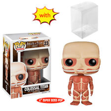 Funko POP ATTACK ON TITAN 23# Colossal Titan Vinyl Action Figures with Protector picture