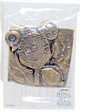 Mickey Mixed Media 27th Festival Of Masters LE 2000 Sealed WDW Pin Trading 2002 picture