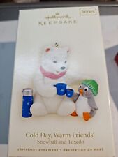 Hallmark Ornament 2008 “Cold Day, Warm Friends” Snowball & Tuxedo #8 In Series picture