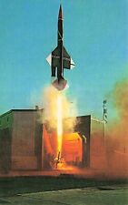 NASA Cape Canaveral FL CIM-10 Bomarc Missile Rocket Launch Vtg Postcard D55 picture