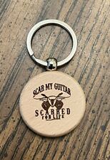 Scar My Guitar Keychain Customizable *Add Your Name* picture