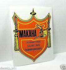 Makaha Surfing Championships Hawaii Vintage Style Decal / Vinyl Sticker picture