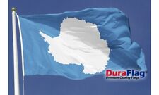 Antarctica Dura Flag 5 x 3 FT - Heavy Duty Durable Flag With Clips and Hooks picture