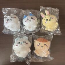 Chiikawa Sitting Plush Doll Mascot Gasha Hachiware Rabbit Complete Set of 5 New picture