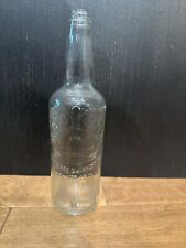 Vintage Smirnoff Bottle - CROWN Embossed Ste Pierre 1818 picture