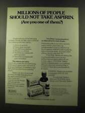 1973 McNeil Tylenol Ad - Millions of People Should Not picture