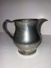1930s American LH Vaughn Signed By Jim Colby P-1-78 Pewter Small Water Pitcher picture