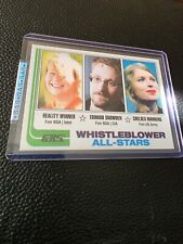 G.A.S. Trading Card #11 Whistleblower All-Stars Snowden, Manning picture