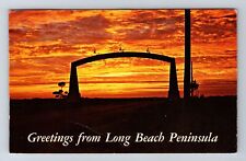 Long Beach CA- California, Scenic Greetings Peninsula, Vintage c1975 Postcard picture