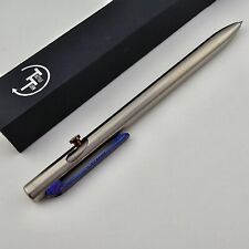 Tactile Turn Slim Bolt Action Pen Titanium Body Timascus Clip and Bolt USA MADE picture
