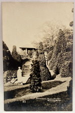 RPPC Hunnewell's Italian Garden, Wellesley, Massachusetts MA Vintage Postcard picture