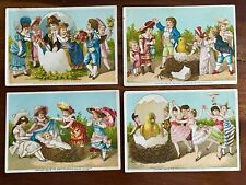 4 Antique Victorian Trading Cards - The Great Atlantic and Pacific Tea Company picture