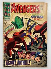 AVENGERS #46 The Agony and the Anthill 1967 WHIRLWIND APP Buscema Cover Marvel picture