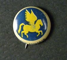 Vintage 1940's Kelloggs Pep Cereal Pin Back 103rd Observation Squadron Good picture