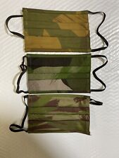 Pack of 3 Camo Face Mask w/Filters - Denison, Windproof, Lizard picture