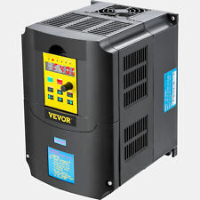 VEVOR 4KW 220V 5HP Variable Frequency Drive Converter VFD Inverter 1 To 3 Phase picture