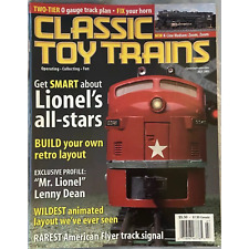 Classic Toy Trains July 2003 Lenny Dean KLine Hudson Fix A Horn Retro Layout picture