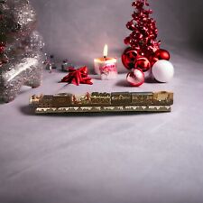 Vintage JCPenny Train Hometown Express Holiday Train Set w/Tracks 13 PC picture