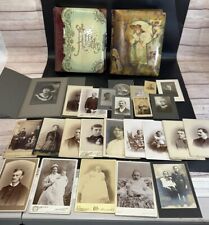 Antique Victorian Photo Album Books Celluloid Vintage Victorian With Photos picture