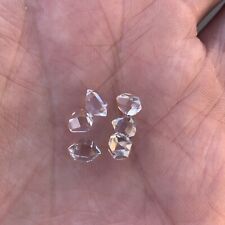 12 Pcs Herkimer diamond crystals 6 to 7 mm picture