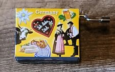 Fridolin Music Box Germany - MELODIE: EDELWEIB-  Works, Excellent Condition  picture