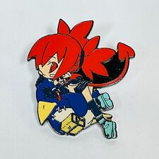 Disgaea Etna riding Prinny Pin NIS Official vintage pin from Japan picture
