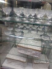 36 pcs. Holland Dutch Maastricht Crystal stemware wine glasses 3 sizes picture