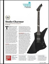 ESP LTD James Hetfield Snakebyte guitar review sound check article picture