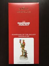 Hallmark Ornament 2021 GUARDIANS OF THE GALAXY Peekbuster Rocket and Groot NIB picture