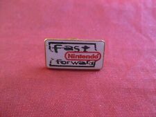 Nintendo Fast Forward NES/SNES Era Promotional Button Pin Back Promo picture