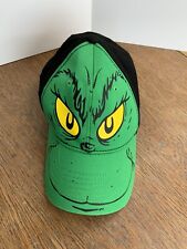 ConceptOne Dr.Seuss How The Grinch Stole Christmas Adjustable Baseball Cap Hat picture
