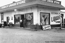 Echol's Liquor Store, West Memphis, Arkansas - 1935 - Vintage Photo Print picture