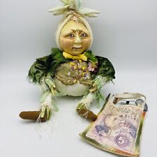 Vintage Rare Wayne Kleski Vegetable Doll Retired Onion Shelve Sitter Doll & Tool picture