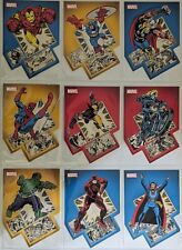 2014 Rittenhouse Marvel 75th Anniversary Panel Burst Die-cut Set Of 9 Cards picture
