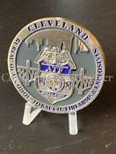 E3 ATF Cleveland Field Office Alcohol Tobacco Firearms Police Challenge Coin picture