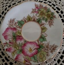 Vintage ~ Replacement Rosina Bone China Saucer ~ Floral Design ~ Made in England picture