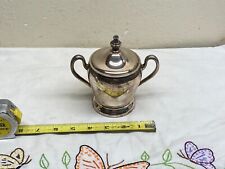Vintage Silverplate ~ Covered sugar bowl ~ ASCO (EPC) ~ Nice picture