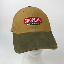 CROPLAN Genetics AG Seed WINFIELD UNITED Snapback HAT Cap TAN Green FARMING  picture