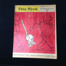 THIS WEEK Magazine - June 28, 1959 - “Munro The Army’s Laugh Hero”,  