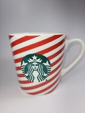 Starbucks 2019 Candy Cane Mug Red White Stripe Holiday Christmas Coffee Cup 18oz picture