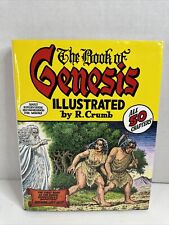 THE BOOK OF GENESIS ILLUSTRATED R. CRUMB 1st ED HC Book picture