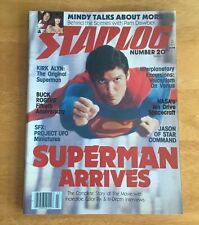 Starlog Magazine #20 March 1979 Superman Arrives Christopher Reeve Mork & Mindy picture