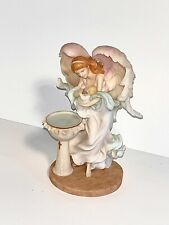 Seraphin Classics Christening Angel, Figurine, Baby, Rare Religious Collectible picture