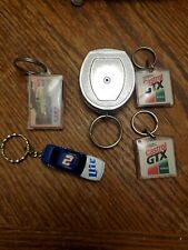 Vintage Retractable Key Caddy And Keychain Lot picture
