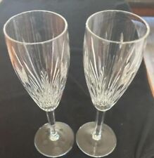 Carina Waterford Champagne Flutes 8.5 inches, perfect condition picture