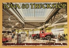 Postcard IA: Greetings from World's Largest Truckstop Iowa-80. Walcott. Iowa picture