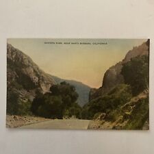 Gaviota Pass Near Santa Barbara California Postcard Hand Colored picture