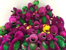 VTG LOT of 35 Barney & Friends Plush Dinosaur Toys Baby Bop BJ PBS Kids Dolls picture