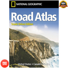 Road Atlas 2024: Scenic Drives Edition [United States, Canada, Mexico] (National picture
